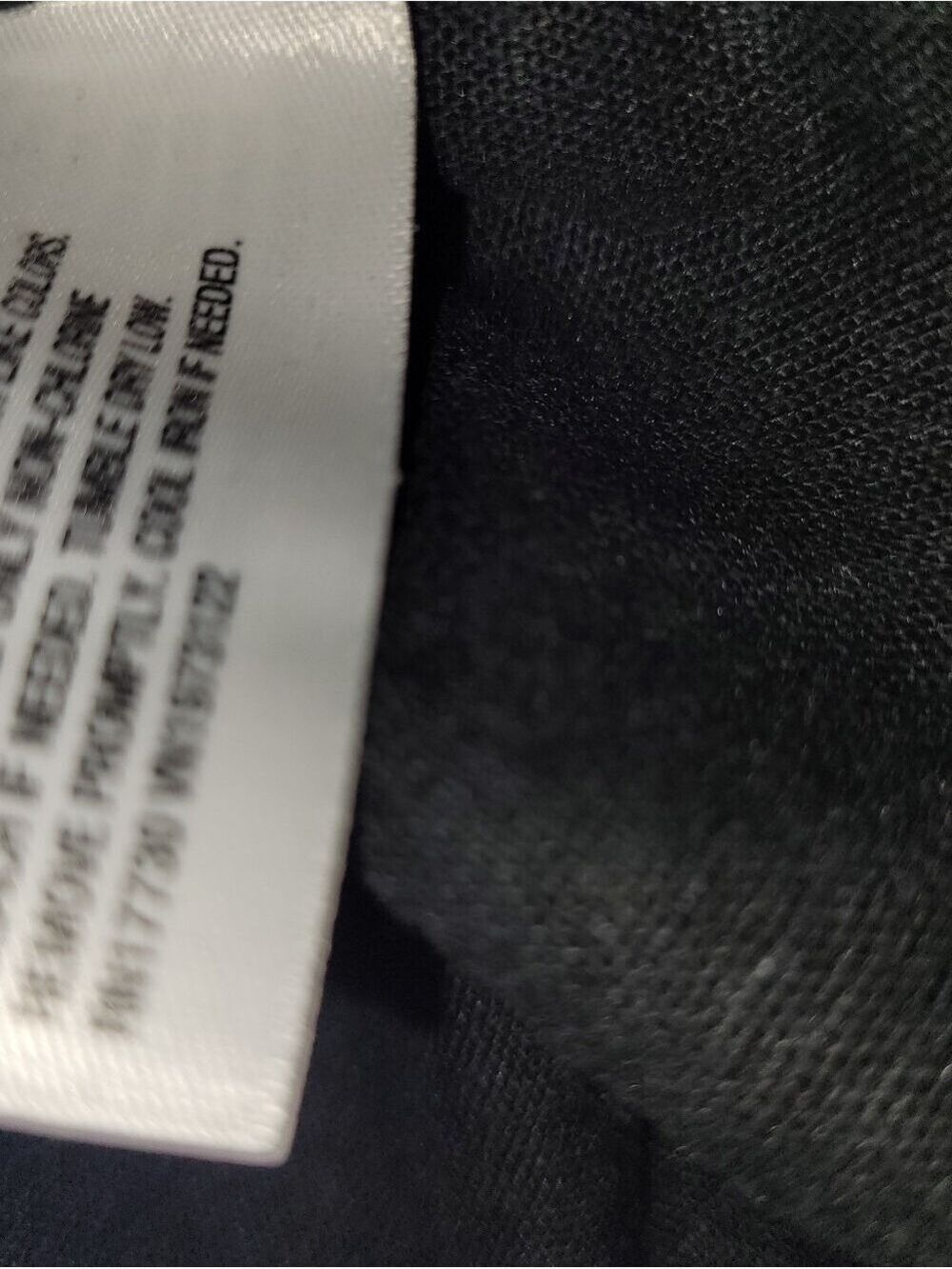 Plus Size Black Linen Blend Sleeveless Dress 2X - Picture 6 of 6